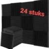 PrimeChoice® - 24stk Akoestische Panelen - Geluidsisolatie - 30x30cm - Akoestisch Schuim - Studio Schuim - Acoustic Foam Panels -Makita Winkel 1147x1200 8