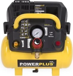 Powerplus POWX1721 Compressor - Luchtcompressor - 1100W - 8 Bar - Olievrij - 6L Tankinhoud -Makita Winkel 1148x1200 3