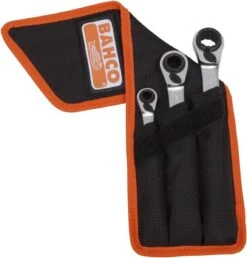 Bahco Ratelringsleutelset 12-delig - 8-19 Mm