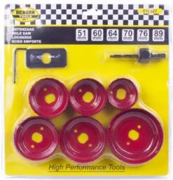 Benson Gatenzaag Set 51, 60, 64, 70, 76 En 89 Mm - 9 Delig -Makita Winkel 1149x1200 1