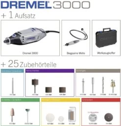 Dremel 3000 Multitool - Roterend - 130 Watt - Met 25 Accessoires En Koffer 26 Dremel 3000 Multitool - Roterend - 130 Watt - Met 25 Accessoires En Koffer -Makita Winkel 1149x1200 3