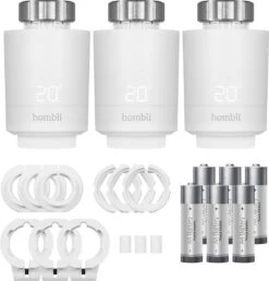 Hombli Smart Radiator Thermostat Expansion Pack (2+1) – Slimme Radiatorknop – Thermostaatkraan – Bluetooth – Bediening Via App - Open Raam Detectie – Verbruiksoverzicht – Spraakbesturing Met Google, Alexa En Siri 22 Hombli Smart Radiator Thermostat Expansion Pack (2+1) – Slimme Radiatorknop – Thermostaatkraan – Bluetooth – Bediening Via App - Open Raam Detectie – Verbruiksoverzicht – Spraakbesturing Met Google, Alexa En Siri -Makita Winkel 1149x1200 9