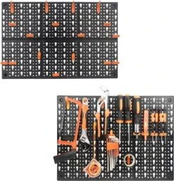 ALDORR Opbergwand 2x Met Gereedschaphouder Voor Garage -Makita Winkel 1152x1200 5