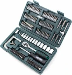 Brüder Mannesmann 29166 Dopsleutelset Metrisch 1/4 (6.3 Mm) 130-delig -Makita Winkel 1152x1200 6