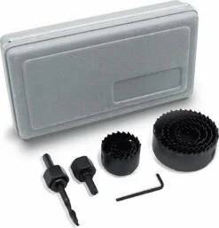 Merkloos Gatenzaagset 11-delig – Hole Saws 19mm, 22mm, 28mm, 32mm, 38mm, 44mm, 51mm En 64 Mm – 8 Stuks Gatenzaagset Voor Hout, Gipsplaat En Kunststof Buis -Makita Winkel 1153x1200 1