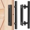 Schuifdeurgreep Zwart | 30cm | Dubbelzijdig | Schuifdeur Kom | Handgreep | Deurbeslag | Greep Schuifdeur | Onderdelen | Meubel Handvat | Meubelbeslag | Metaal | Tweezijdig | Beide Kanten | -Makita Winkel 1153x1200 11