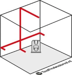 DeWALT DW088K Zelfnivellerende Kruis-/lijnlaser In Koffer - 2 Lijnen - Rood - 15m -Makita Winkel 1155x1200 8