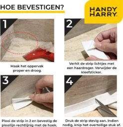 HANDY HARRY® Afdichtstrip 3.2m X 38mm - Kitstrip - Sanitairstrip - Wit -Makita Winkel 1157x1200 12