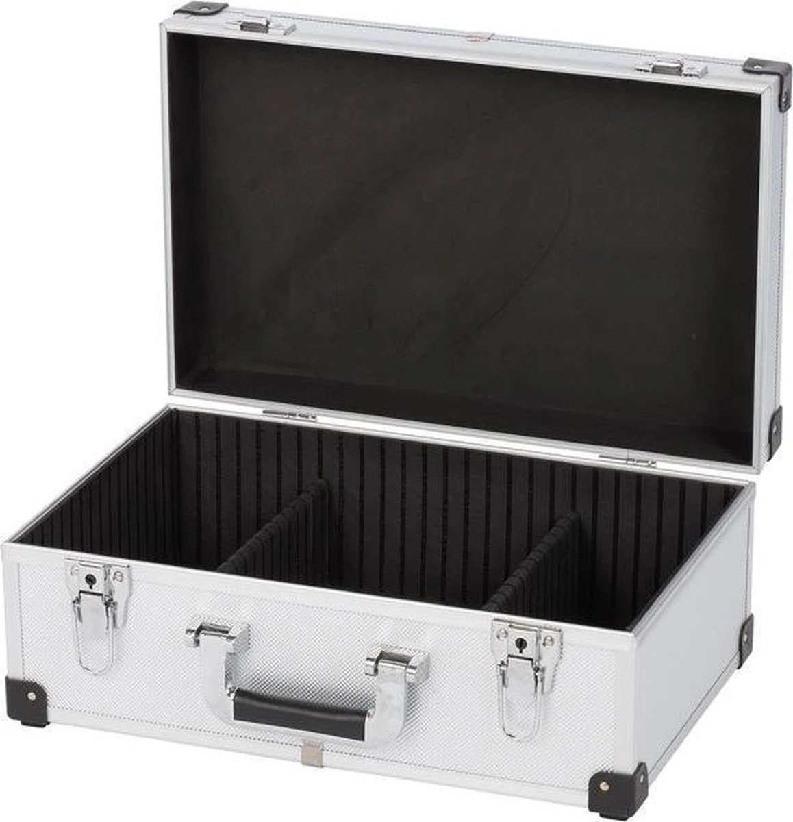 Kreator KRT640260S Gereedschapskoffer - 420 X 265 X 173 Mm - Zilver - (geleverd Zonder Gereedschap) 3 Kreator KRT640260S Gereedschapskoffer - 420 X 265 X 173 Mm - Zilver - (geleverd Zonder Gereedschap)