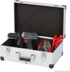 Kreator KRT640260S Gereedschapskoffer - 420 X 265 X 173 Mm - Zilver - (geleverd Zonder Gereedschap) 8 Kreator KRT640260S Gereedschapskoffer - 420 X 265 X 173 Mm - Zilver - (geleverd Zonder Gereedschap) -Makita Winkel 1163x1200 2