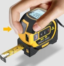Staza - Rolmaat Multifunctionele Digitale Laser - 40M - Afstandsmeter - Elektronische Metrische Systeem - 5M Meetlint - Roestvrij - Afstandsmeters - Display - Slimme Rolmaat -Makita Winkel 1164x1200 6