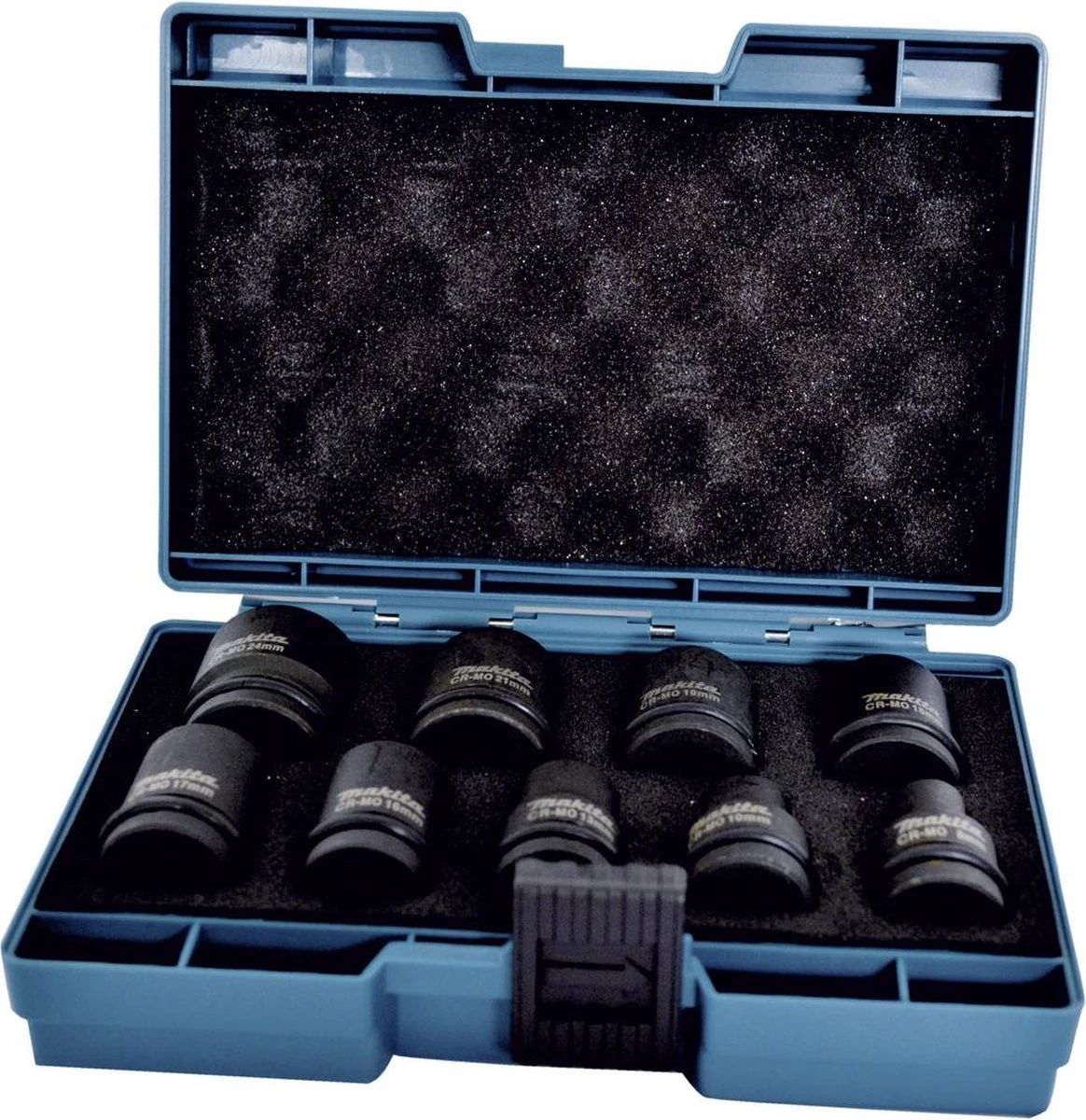 Makita D-41517 Kracht Doppenset Voor Slagmoersleutel 1/2" 9 Delig 3 Makita D-41517 Kracht Doppenset Voor Slagmoersleutel 1/2" 9 Delig