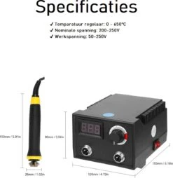 Houtbrander Set Incl. Opbergtas - Pyrografie - Houtbranderset - Pyrography - Pen - Voor Hout - Voor Hobby - XXL Editie -Makita Winkel 1166x1200 2