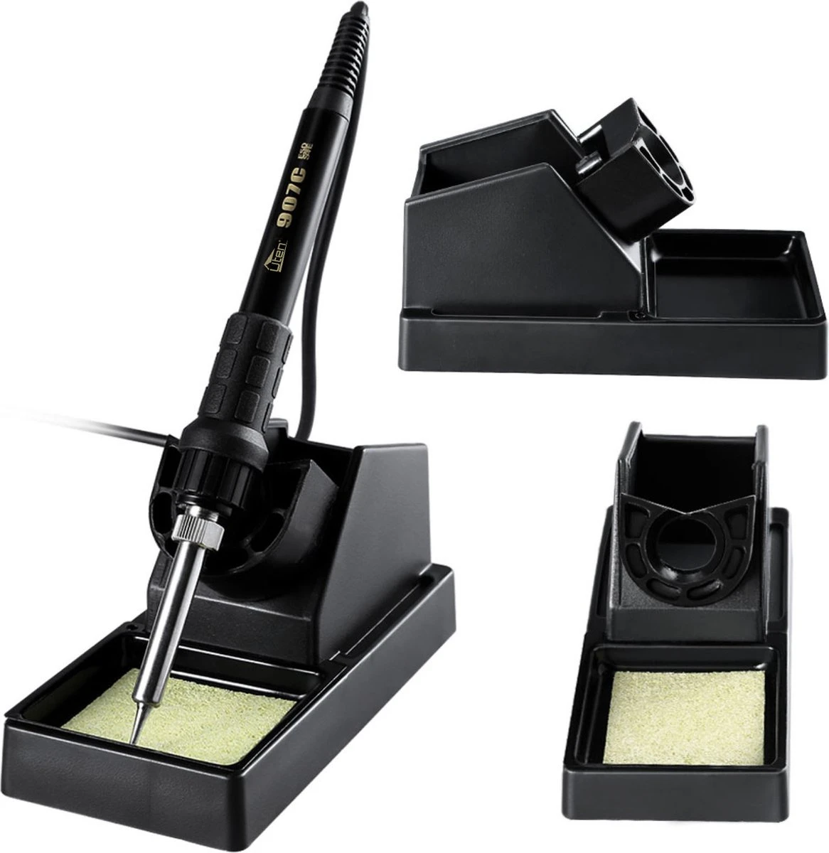 Uten 853D 3in1 Soldeerstation Digitaal Set - 760 Watt - Led Display - Soldeerstation Heteluchtpistool - Mit Verwisselbare Luchtuitlaten 4 Stukken - Soldeerbout Elektrisch - 200-480°c - Voor Smd Componenten 5 Uten 853D 3in1 Soldeerstation Digitaal Set - 760 Watt - Led Display - Soldeerstation Heteluchtpistool - Mit Verwisselbare Luchtuitlaten 4 Stukken - Soldeerbout Elektrisch - 200-480°c - Voor Smd Componenten - Afbeelding 3