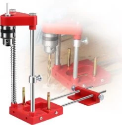 Merkloos Boorstandaard - Boormachine Houder - Boorstandaard Met Boorkop - 1,5-10mm - Rood