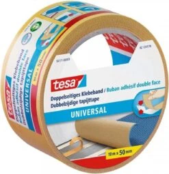 Tesa Universal Dubbelzijdige Tapijttape - 10 M X 50 Mm.