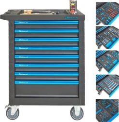 Datona® Gevulde Gereedschapswagen Ultimate Plus 8 Lades 5 Lades Gevuld - Zwart 25 Datona® Gevulde Gereedschapswagen Ultimate Plus 8 Lades 5 Lades Gevuld - Zwart -Makita Winkel 1172x1200 13