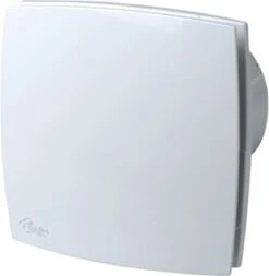 Plieger Design Ventilator Met Timer - 165 M³ X Ø 125 Mm - Wit