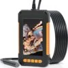 Strex Inspectiecamera Met Scherm 5M - 1080P HD - 4.3 Inch LCD Scherm - IP67 Waterdicht - LED Verlichting - Endoscoop - Inspectie Camera