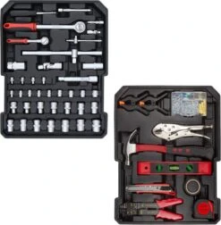 MSA XXXL Complete 1050-Delige Gereedschapskoffer Trolley - Gevuld - Aluminium -Makita Winkel 1177x1200 10