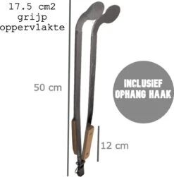 Haardtang - Kolentang - Houttang Voor Houtkachel - Vuurtang - 50 Centimeter -Makita Winkel 1179x1200 10