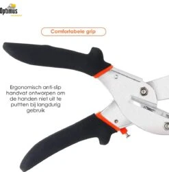 Optimus Professionele Plintenschaar / Verstekschaar 45°-135° - Verbeterd Model - RVS - Plintentang - Plintenknipper - Laminaatknipper -Makita Winkel 1179x1200 9