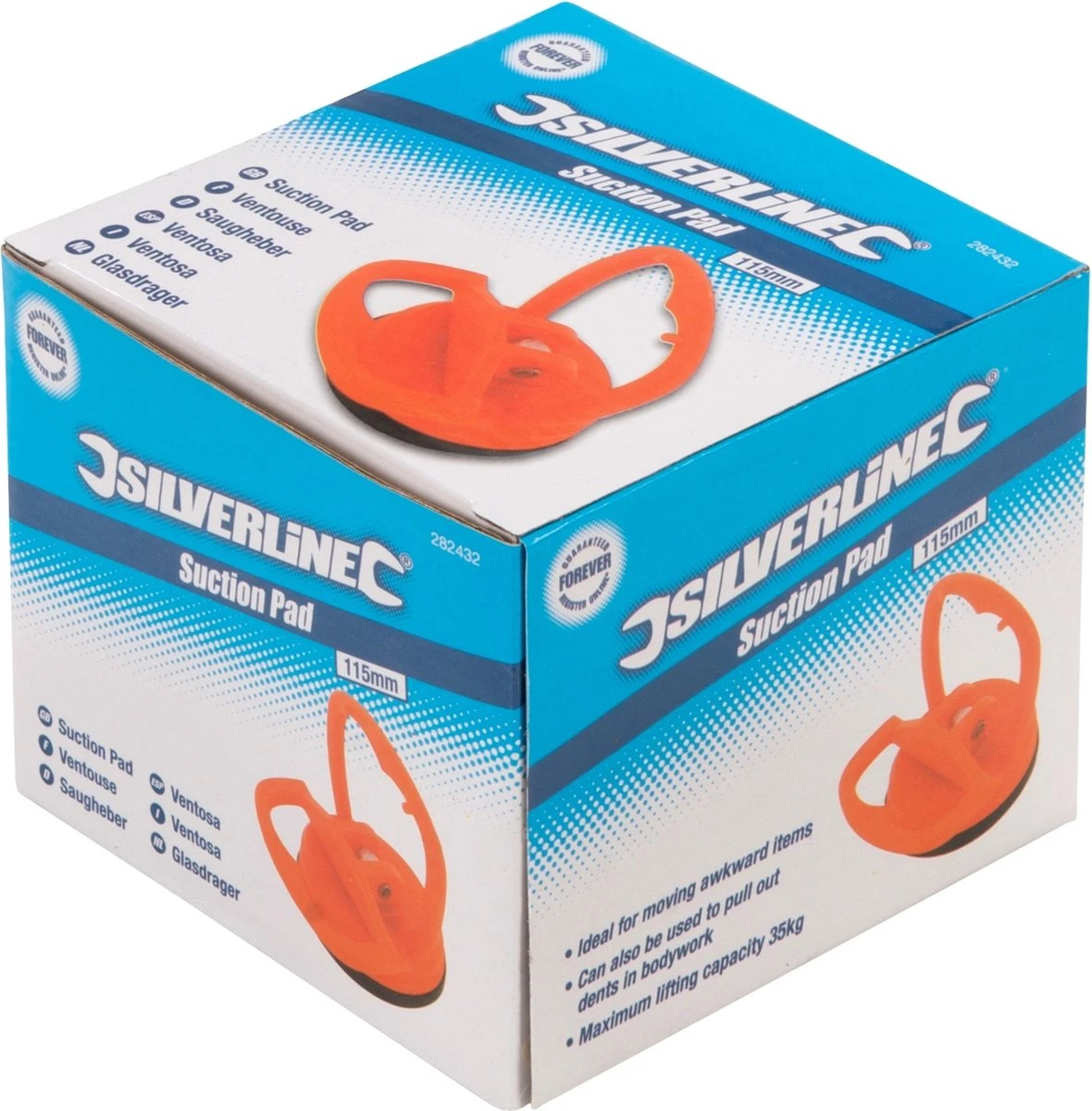 Silverline Enkele Glasdrager - Maximaal 35 Kilo 6 Silverline Enkele Glasdrager - Maximaal 35 Kilo - Afbeelding 4