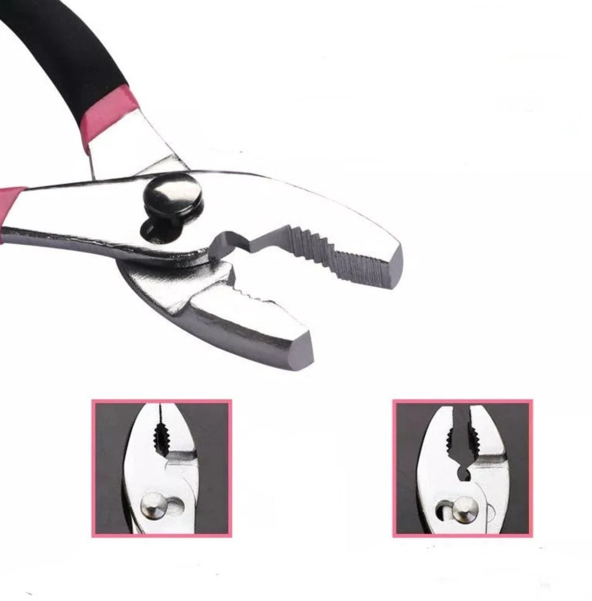 Toolsforwoman-Gereedschapkoffer Voor Vrouwen-Roze-39 Delig-gereedschap-hobby-sinterklaas Cadeau-kerstcadeau 4 Toolsforwoman-Gereedschapkoffer Voor Vrouwen-Roze-39 Delig-gereedschap-hobby-sinterklaas Cadeau-kerstcadeau - Afbeelding 2