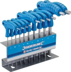 SILVERLINE Inbus Sleutel Hex – 10 Delig – T Greep – 2 T/m 10 Mm -Makita Winkel 1184x1200 6