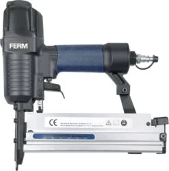 FERM ATM1051 Pneumatische Spijker- En Nietpistool - Combitacker - Spijkers (15-50mm) - Nieten (16-40mm) - Incl. Spijkers, Nieten En Koffer -Makita Winkel 1185x1200