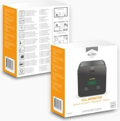 ELRO FCO2400 CO2 Meter – Luchtkwaliteitsmeter Met NDIR Sensor Voor CO2, Temperatuur En Luchtvochtigheid – Met Zelfkalibratie -Makita Winkel 1186x1200 25