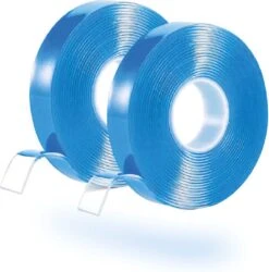 24ME® 6 Meter Puur Acryl Tape - Dubbelzijdig Montagetape - Tape - 10mm X 6 Meter - Ultra Strong Sterk - Transparant - Sterk Lijm -Makita Winkel 1187x1200 16