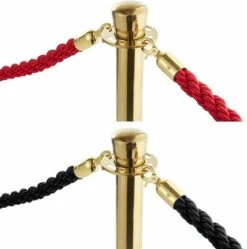 Afzetkoord Zwart Sluiting Goud, Luxe Koord Voor Afzetpaal / Afzetpalen -Makita Winkel 1188x1200 12