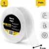 Fain Nano Tape – 5 Meter Lang – Dubbelzijdig Tape Extra Sterk– Muur Tape - Nano Tape Dubbelzijdig – Transparant – Dubbelzijdig Plakband – Dubbelzijdig Montage Tape - Herbruikbaar -Makita Winkel 1188x1200 13