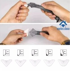 Eenvoudig Kit Verwijderen En Aanbrengen - Siliconenkit Verwijderaar Schraper - Kitpistool Hulpstuk - 3 In 1 Tool - Gratis 5 + 4 Afstrijkrubbers + Tijdelijk Gratis Kitmondjes! 17 Eenvoudig Kit Verwijderen En Aanbrengen - Siliconenkit Verwijderaar Schraper - Kitpistool Hulpstuk - 3 In 1 Tool - Gratis 5 + 4 Afstrijkrubbers + Tijdelijk Gratis Kitmondjes! -Makita Winkel 1188x1200 14