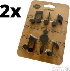 ESTARK® Muziek Magneten - 12 STUKS - Muzikale Magneten - Keukenmagneten - Magneetbord - Magneet - Muzieknoten - Noten - Muziek - Koelkast - Whitebord - Magneetjes - Muziekmagneet -Makita Winkel 1190x1200 7