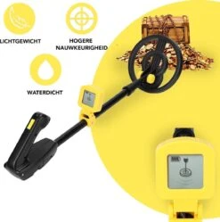 MADINE Metaaldetector - Voor Kinderen - Kwalitatief - Verstelbare Hoogte - Incl. Schep En Hark -Makita Winkel 1191x1200 14