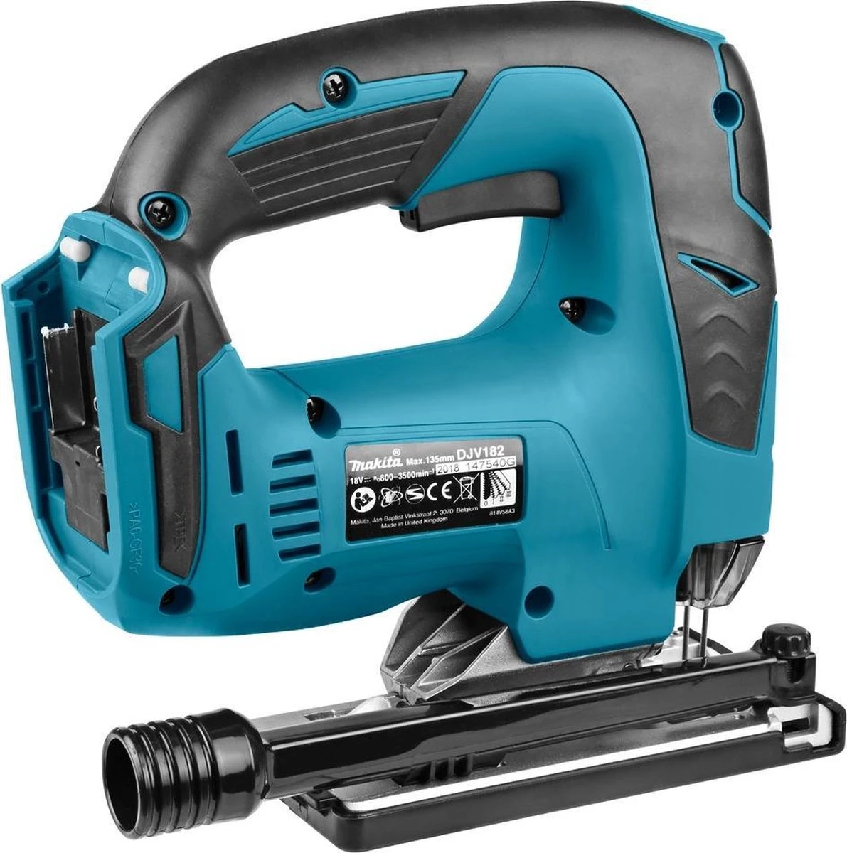 Makita DJV182Z Accu Decoupeerzaag 18V Basic Body - Losse Body (geleverd Zonder Accu En Lader) 10 Makita DJV182Z Accu Decoupeerzaag 18V Basic Body - Losse Body (geleverd Zonder Accu En Lader) - Afbeelding 8