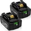Gereedschapsaccu - Vervangende Accu Voor Makita - Set Van 2 Stuks 18 V 5.0 Ah BL1850B - LED Display - 18V BL1830B BL1860B BL1840B BL1815 LXT-400 -Makita Winkel 1191x1200 9