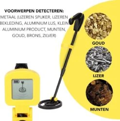 MADINE Metaaldetector - Voor Kinderen - Kwalitatief - Verstelbare Hoogte - Incl. Schep En Hark -Makita Winkel 1192x1200 9