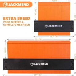 JACKMEND 2 In 1 Aftekenhulp Set Inclusief Slot 12 & 25 CM Contourmallen Prowork -Makita Winkel 1193x1200 23