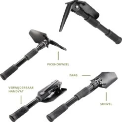 MacGyver 4-delige Metaaldetector Set – Detectie Apparaat Met Unieke Pinpointer – 10x25 Verrekijker – Schep Pikhouweelset – Waterdichte DryBag Backpack -Makita Winkel 1194x1200 11