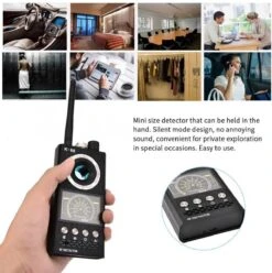 Detectieapparaten - Draadloze Signaaldetector RF Bug Finder Anti-Afgeluisterde Detector Anti Candid Camera GPS Tracker Locator | Zwart -Makita Winkel 1194x1200 9