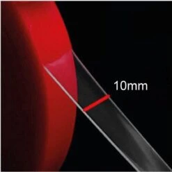 24ME® 5M Dubbelzijdig Montage Tape - Met Etui - 1cm X 1mm X 5M - Transparant - Nano Tape - Acrylic - VHB -Makita Winkel 1195x1200 28