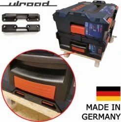 ULROAD 4 X Houders Voor L-BOXX Bosch Sortimo L-SAFE Zekering Fixatie Houders Om Vast Te Schroeven | Voor Alle Bosch L BOXX Gereedschapskoffer Rolplank Rolwagen Zelf Montage Accessoires -Makita Winkel 1196x1200 25