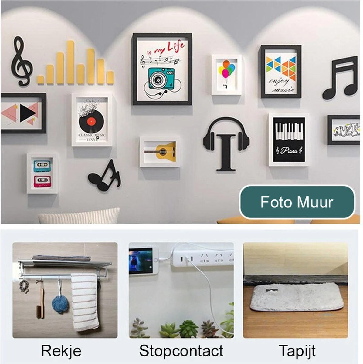 Nano Tape Extra Sterk Dubbelzijdig Transparant - 3m X 3cm Breed - Montagetape - Herbruikbaar En Waterbestendig 5 Nano Tape Extra Sterk Dubbelzijdig Transparant - 3m X 3cm Breed - Montagetape - Herbruikbaar En Waterbestendig - Afbeelding 3