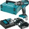 Makita DHP485RFJ 18V Li-Ion Accu Klopboor-/schroefmachine Set (2x 3.0Ah Accu) In Mbox - Koolborstelloos -Makita Winkel 1196x1200 4