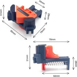 Merkloos Hoekklemmen 4 Stuks - Hoekklem Set - 90 Graden - Voor Hout -Makita Winkel 1198x1200 38