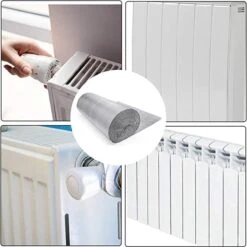 Merkloos Radiatorfolie 5 Meter Incl 6 Magneten - Radiator Folie - Radiatorfolie Met Magneten - Radiatorfolie Met Magneet - 500x50cm -Makita Winkel 1198x1200 45