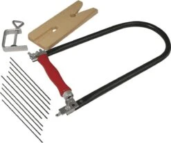 Complete Hobby Figuurzaag Set Inclusief 10x Zaagbladen - Hobby Handgereedschap Figuurzagen